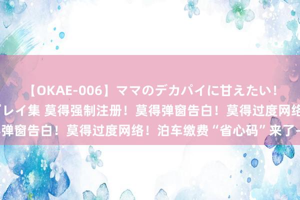 【OKAE-006】ママのデカパイに甘えたい！抜かれたい！オッパイプレイ集 莫得强制注册！莫得弹窗告白！莫得过度网络！泊车缴费“省心码”来了——