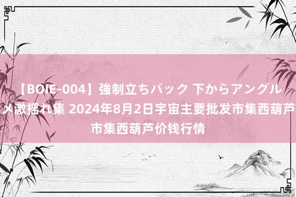 【BOIE-004】強制立ちバック 下からアングル巨乳激ハメ激揺れ集 2024年8月2日宇宙主要批发市集西葫芦价钱行情