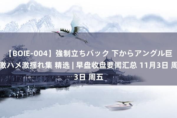 【BOIE-004】強制立ちバック 下からアングル巨乳激ハメ激揺れ集 精选 | 早盘收盘要闻汇总 11月3日 周五